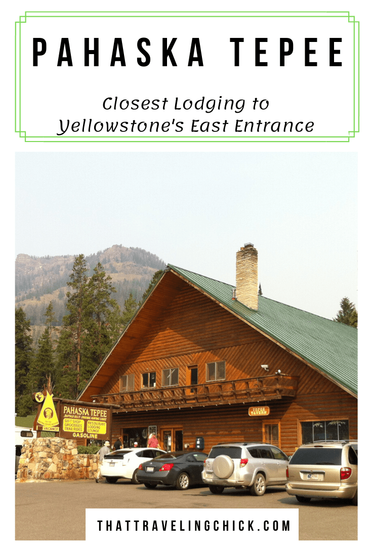 Closest Lodging to Yellowstone's East Entrance #yellowstone #yellowstonelodging #pahaskatepee