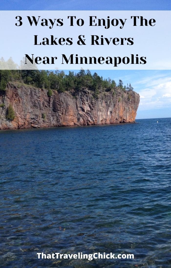 3 Ways To Enjoy The Lakes & Rivers Near Minneapolis #lakes #rivers #minnesota #minnesotatravel