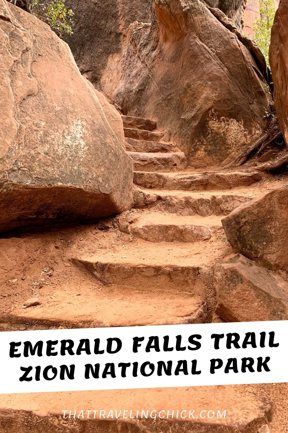 Emerald Falls Trail Zion #emeraldfallstrail #zion