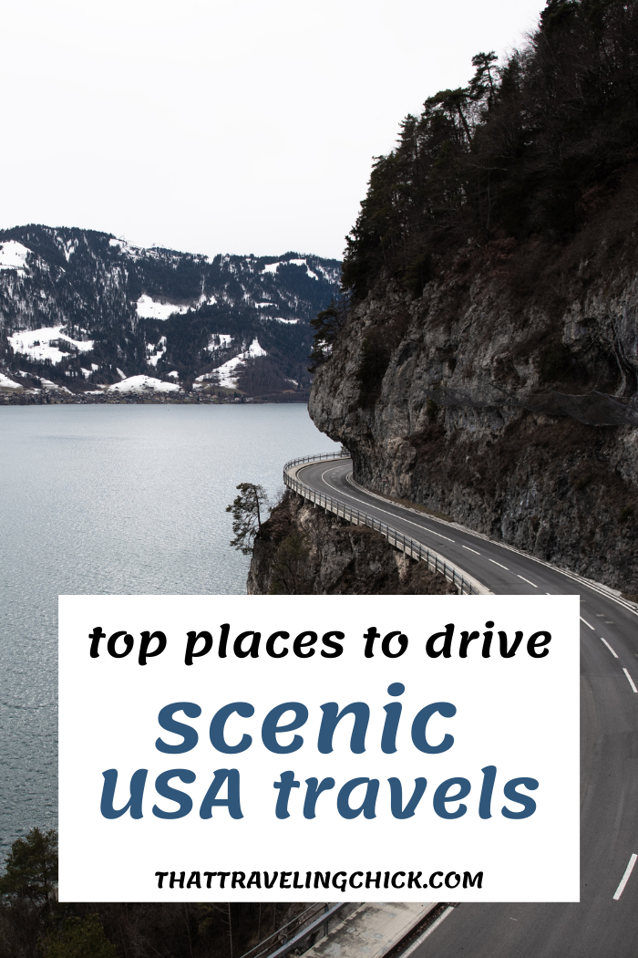 amazing scenic drives in the US