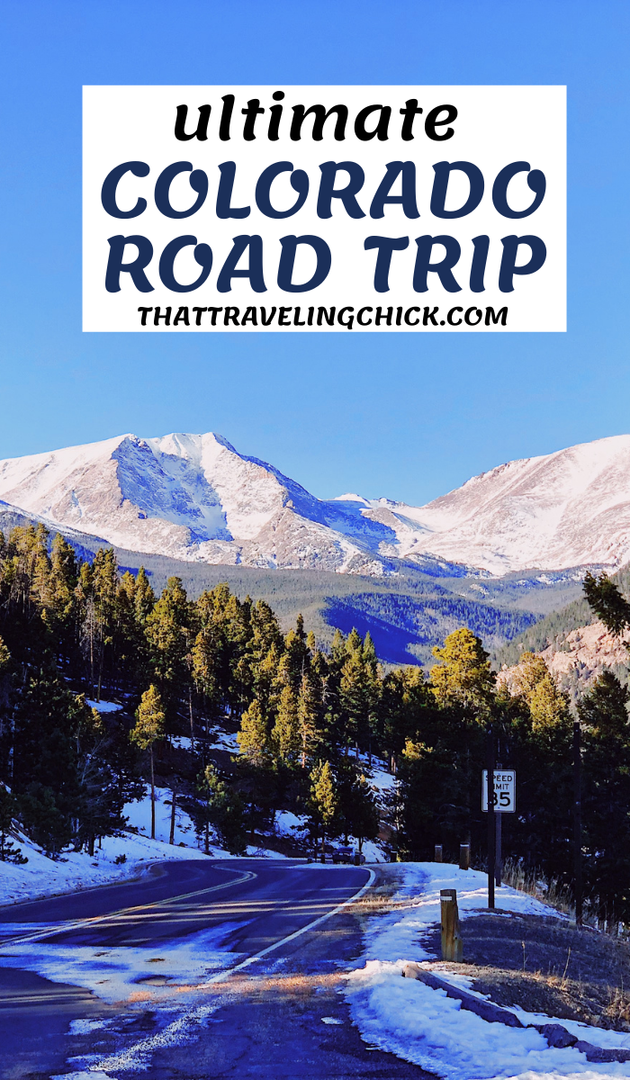the best Colorado road trip